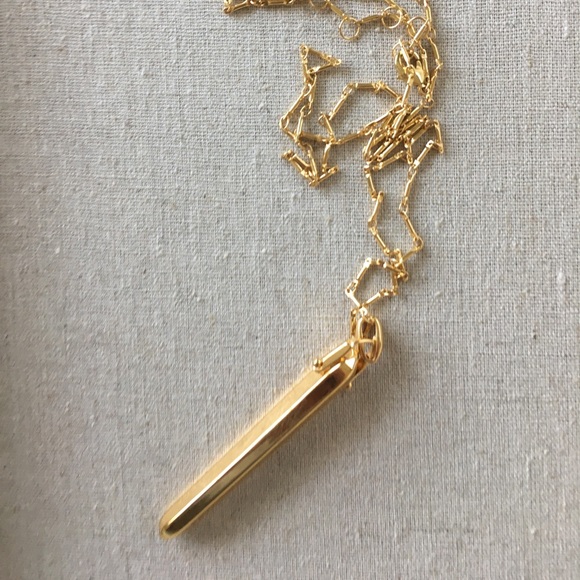 Sold Stella & Dot Rebel Pendant Necklace Chain - Picture 4 of 10